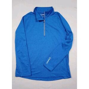Sunice 1/4 Zip Mens Blue  Performance Golf  Size Medium